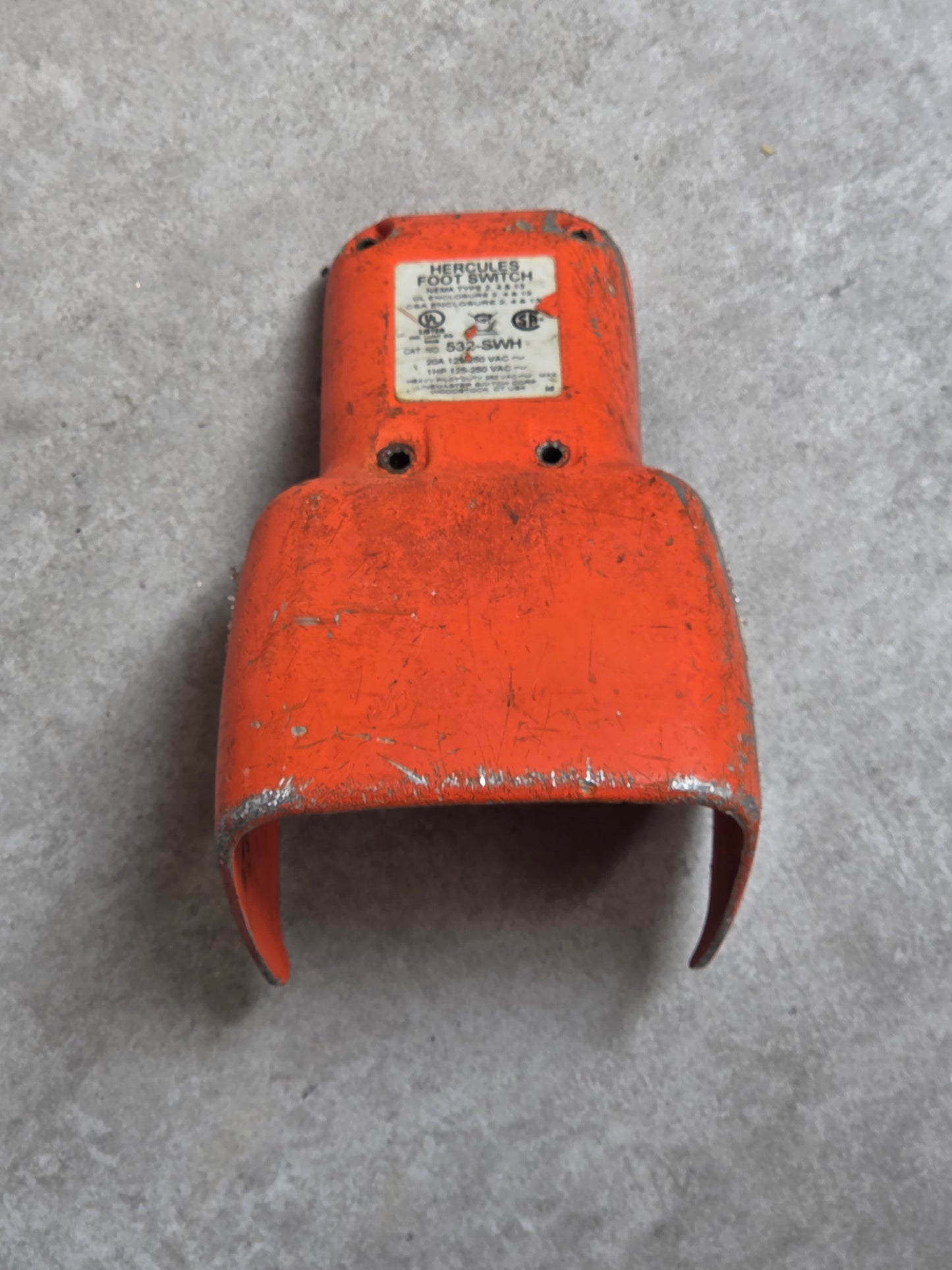 Biro 53693-A - AFMG Foot Pedal Cover Guard (Used, Reasonable Condtion)