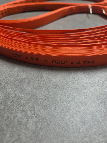 124" Bandsaw Blade 4 Teeth per Inch
