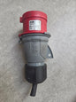 32A 3 phase plug 3p+N USED